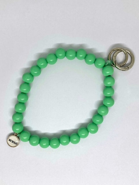 Bijou de sac en perles vert menthe - Brésil