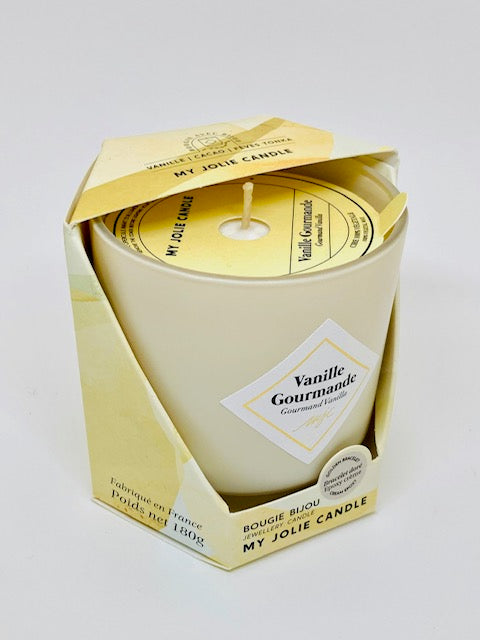Bougie Vanille gourmande avec bijoux