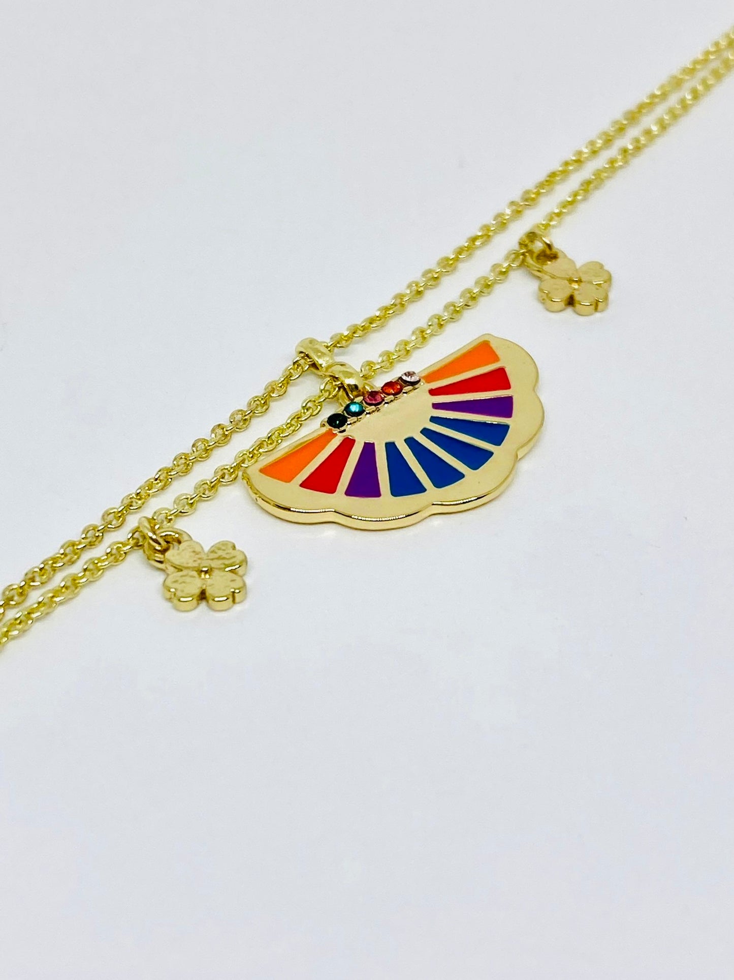 Barcelet multicolore doré à l’or fin - Hipanema