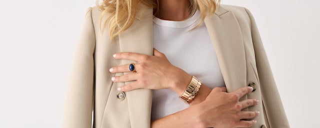 Bracelet Rectangle Gold - Simone à Bordeaux