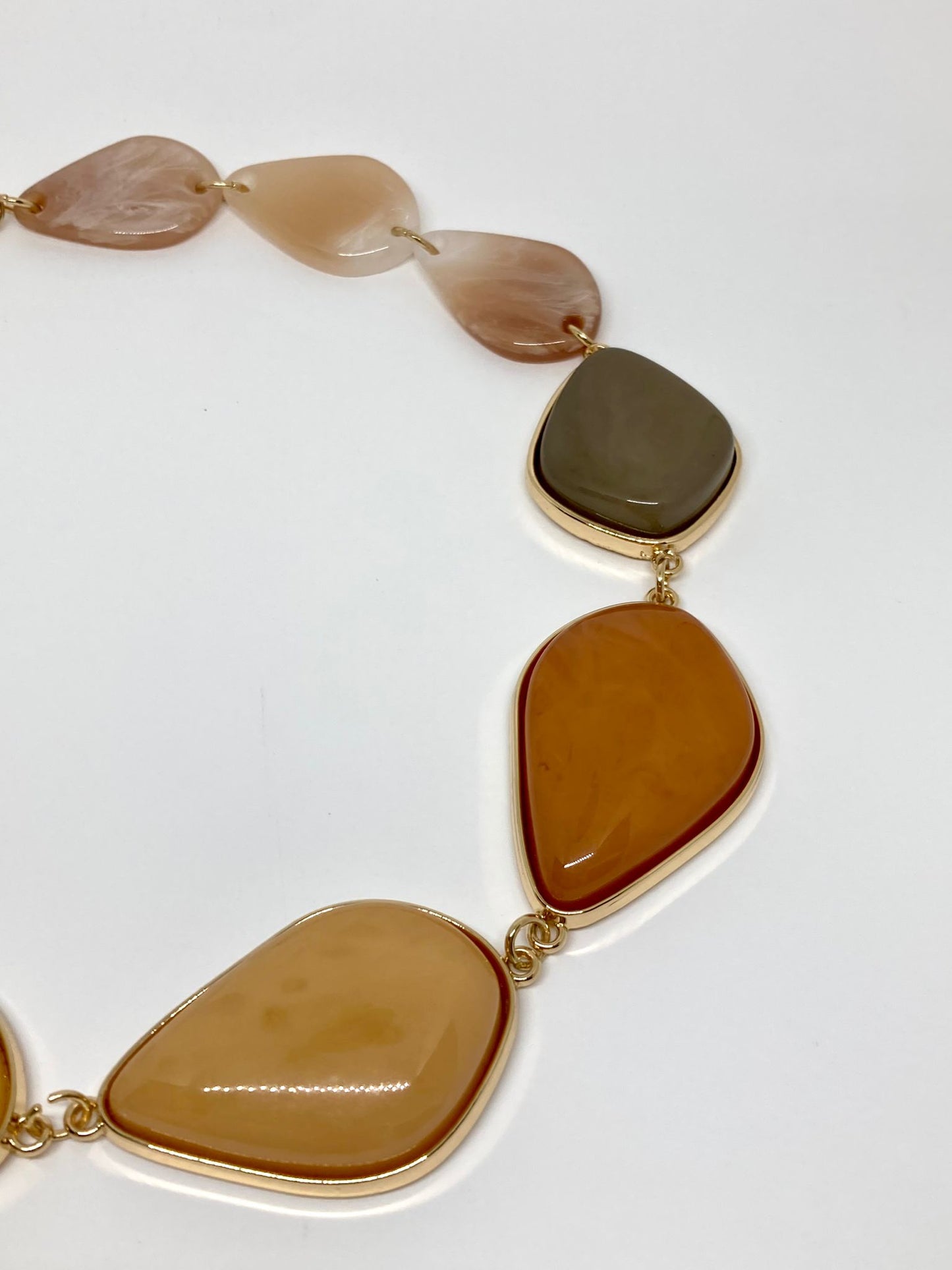 Collier ambré vintage