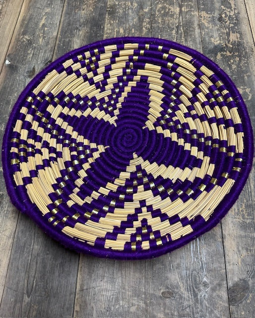 Corbeille berbère violette