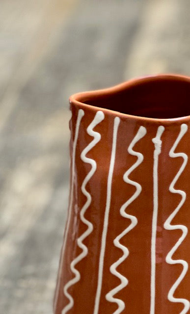 Pichet artisanal Terra cotta - Casa Cubista
