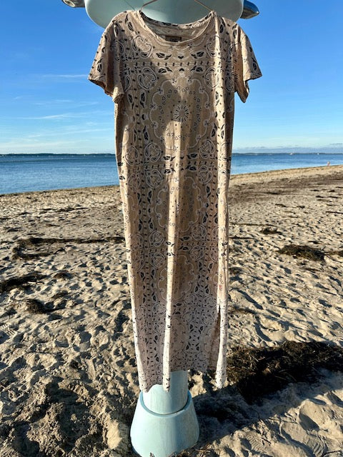 Robe Bandana Couleur Sable - One TEE