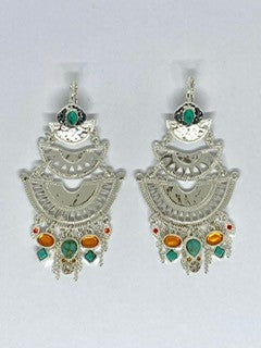 Boucles d'oreilles Delgado Argenté - Hipanema