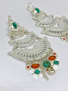 Boucles d'oreilles Delgado Argenté - Hipanema