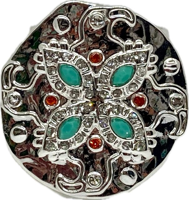 Bague Inca Argentée - Hipanema