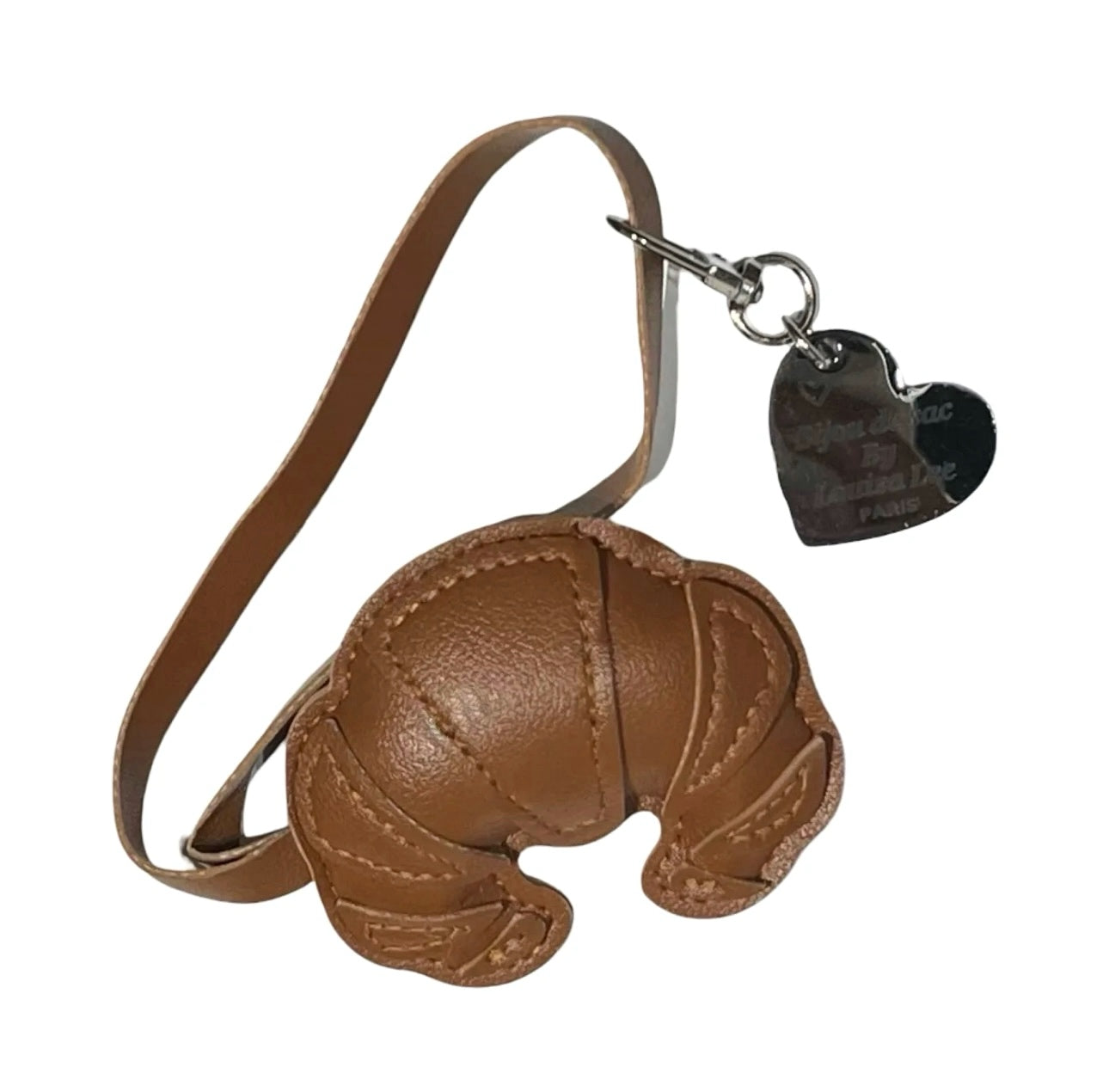 Bijou de sac - Croissant en cuir PU