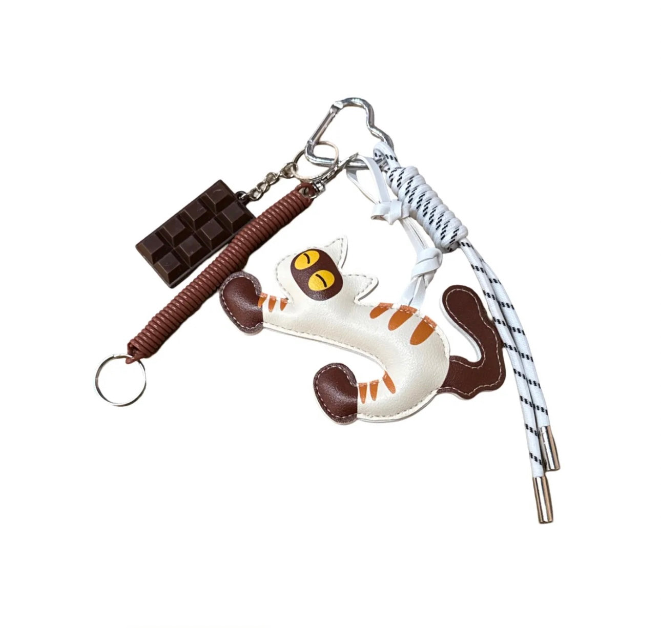 Bijou de sac - Chat rétro et espiègle