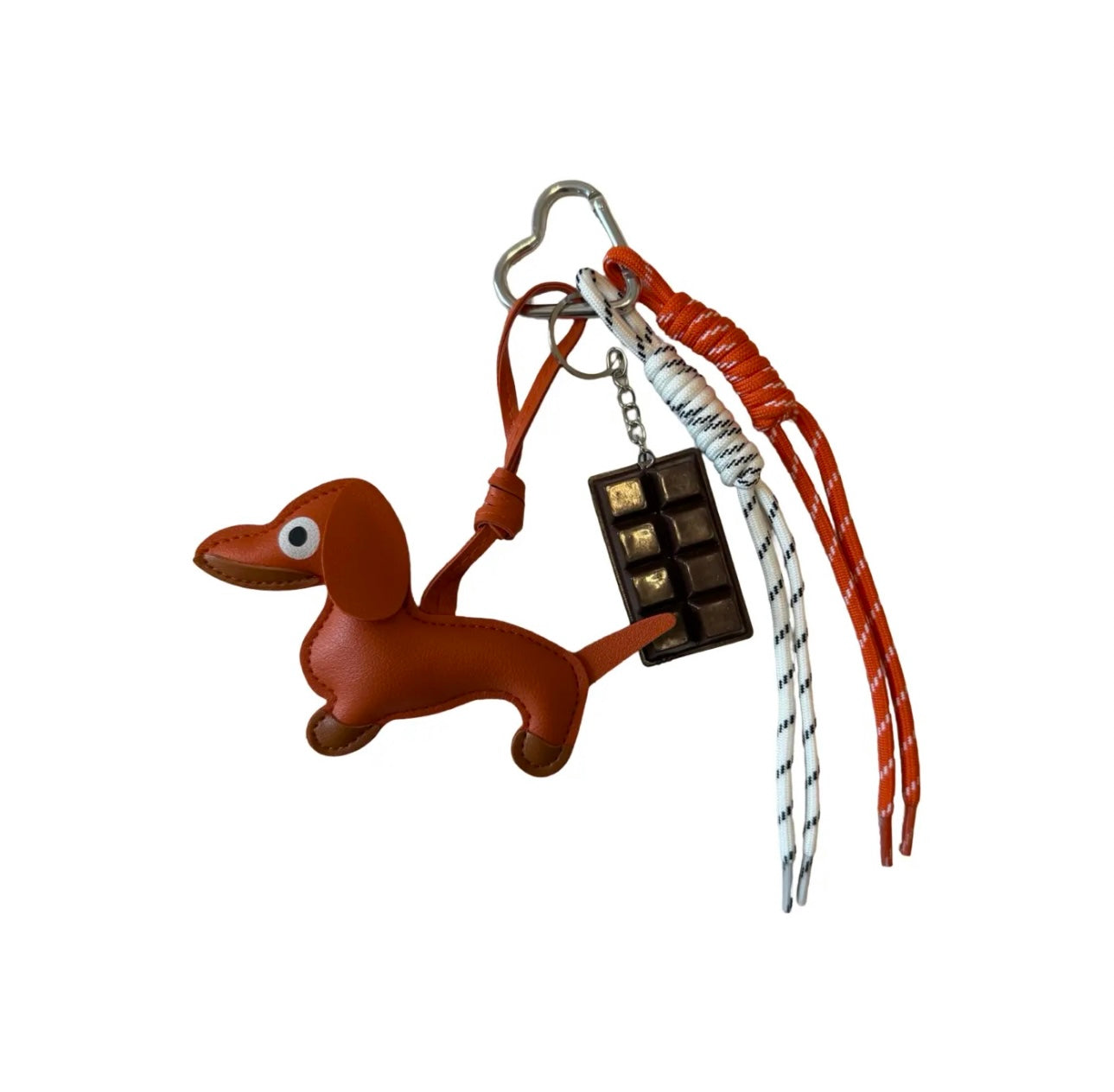 Bijou de sac - Teckel rétro & tabelle de chocolat