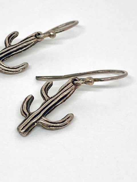 Boucles d’oreilles Cactus - Argent Massif