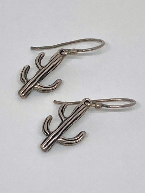 Boucles d’oreilles Cactus - Argent Massif