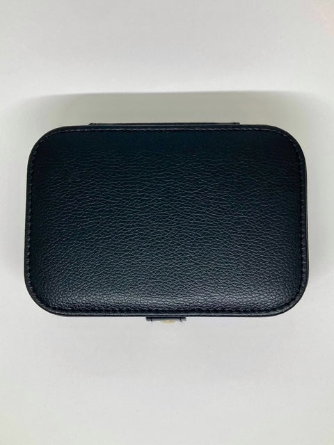 Boîte à bijoux de voyage noire - Grand format