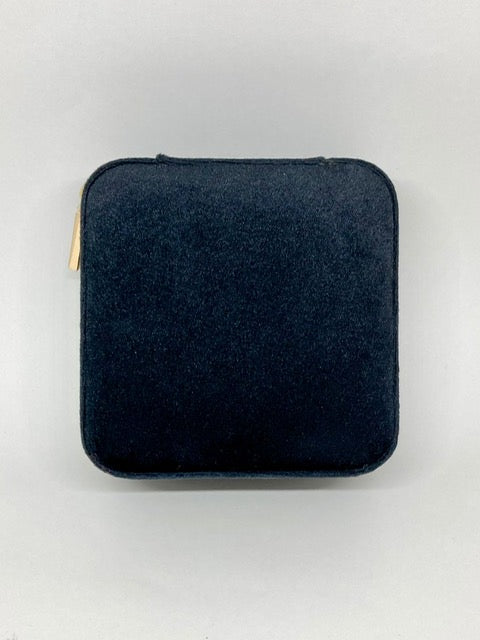 Boîte à bijoux de voyage - Velours noir