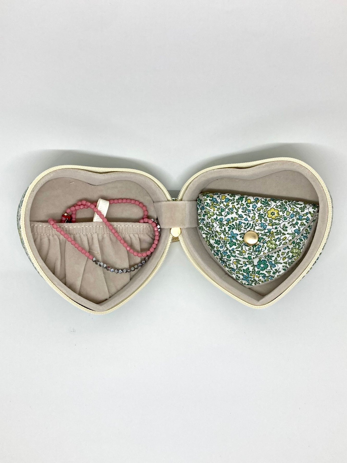 Boîte à bijoux cœur en Liberty®