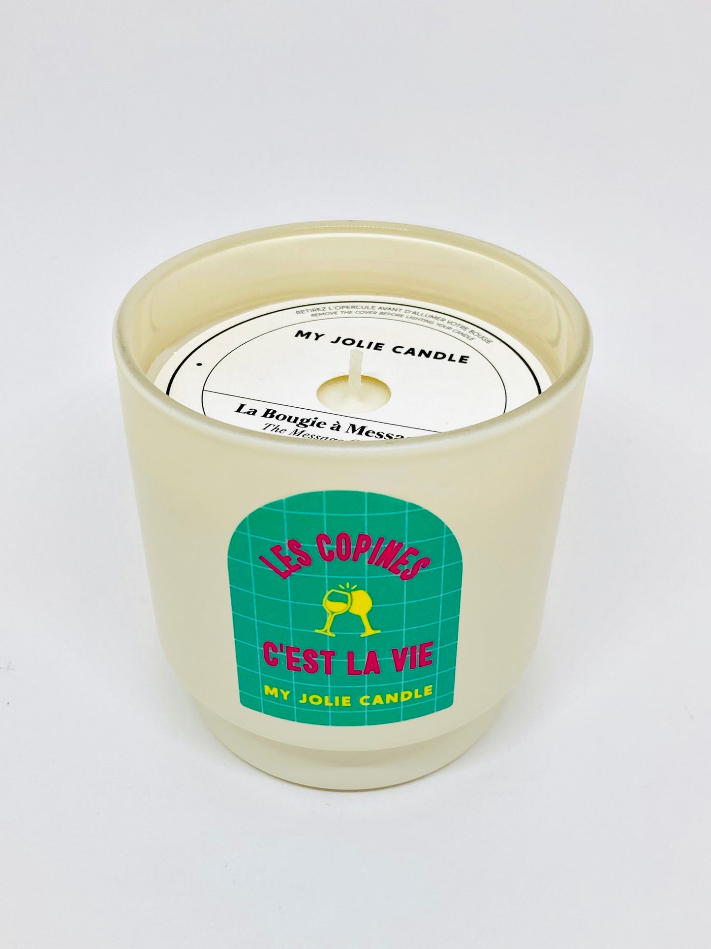 Bougie à message - Les copines, c’est la vie