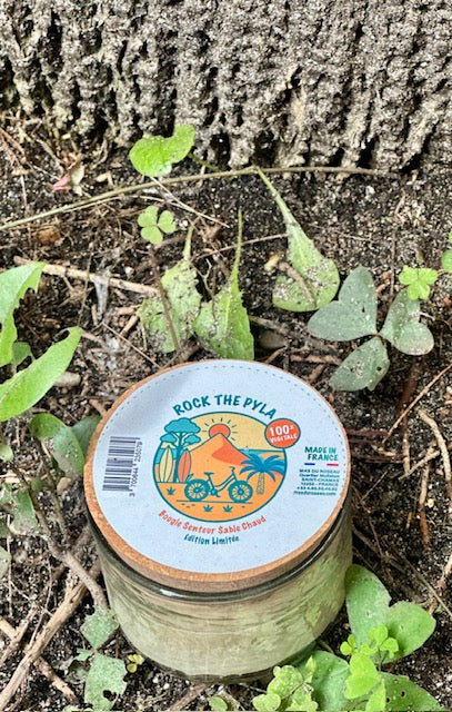 Bougie «Rock The Pyla» senteur Sable Chaud