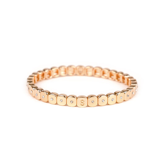 Bracelet Mini Gold Strass - Simone à Bordeaux
