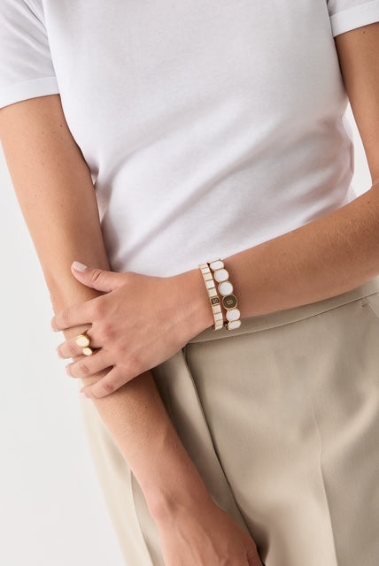 Bracelet Colormind Maxi blanc - Simone à Bordeaux