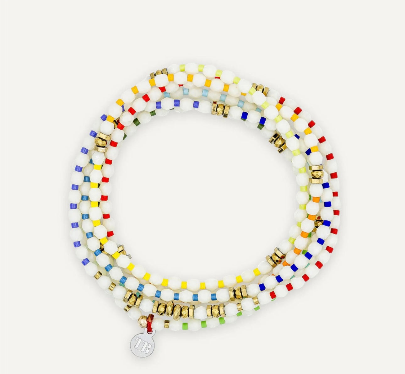 Bracelet / Collier Iris Vanille - Têtes Blondes