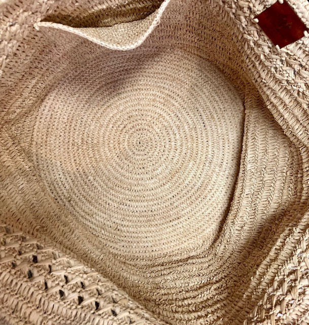 Cabas XXL en raphia Madagascar - Limaïa