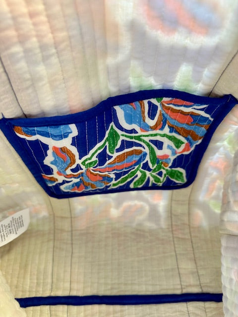 Cabas matelassé en coton - Palme