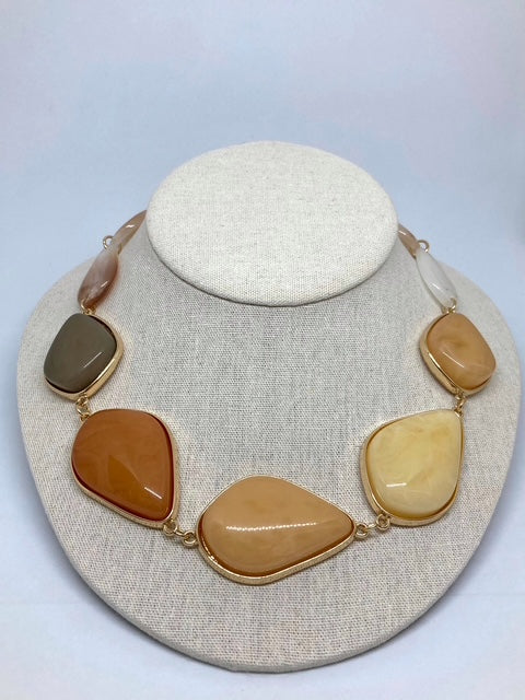 Collier ambré vintage