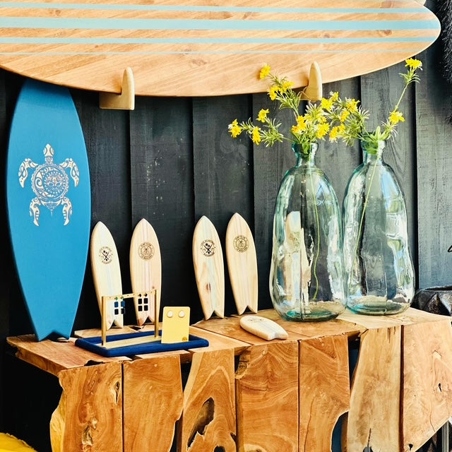 Console / Meuble Vasque en Teck recyclé - Indonésie