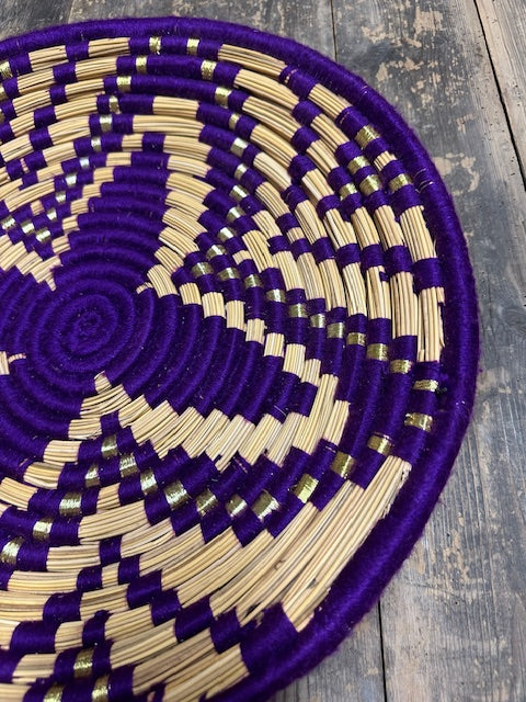 Corbeille berbère violette