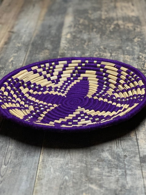 Corbeille berbère violette