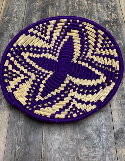 Corbeille berbère violette