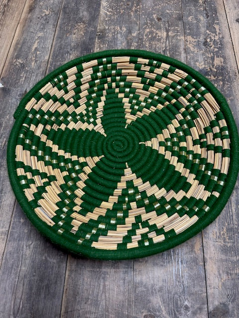 Corbeille berbère verte