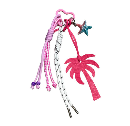 Bijou de sac - Palmier rose