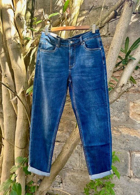 Jean Boyfriend Dénim foncé - R.Display