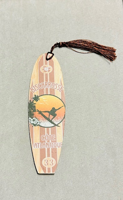 Marque page Surf - Biscarosse