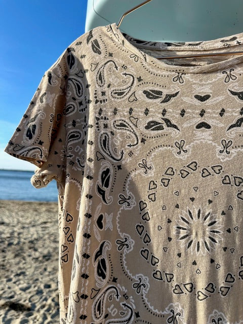 Robe Bandana Couleur Sable - One TEE