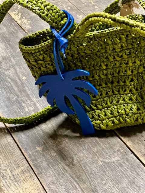 Mini sac en raphia kaki Madagascar - Limaïa