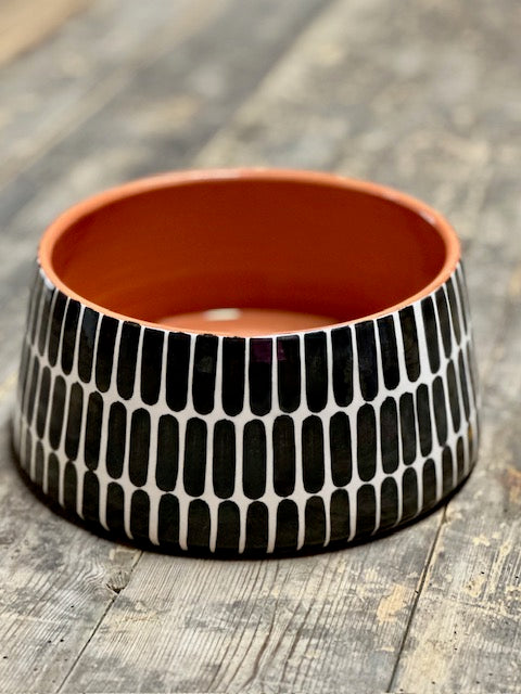 Saladier artisanal Noir - Casa Cubista