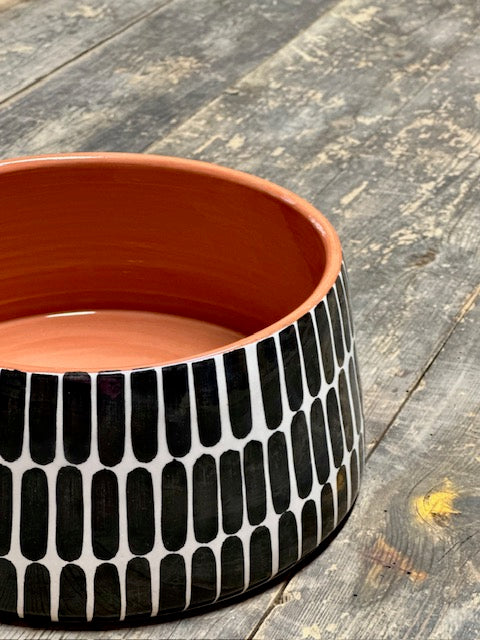 Saladier artisanal Noir - Casa Cubista