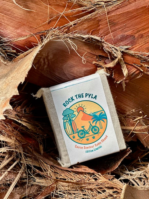 Savon «Rock The Pyla» senteur Sable Chaud