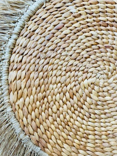 Set de table rond en jonc de mer - Bali