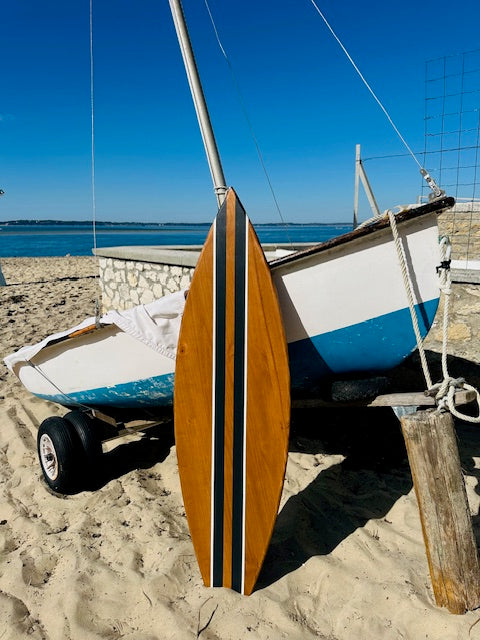 Planche de Surf Déco - Lignes graphiques