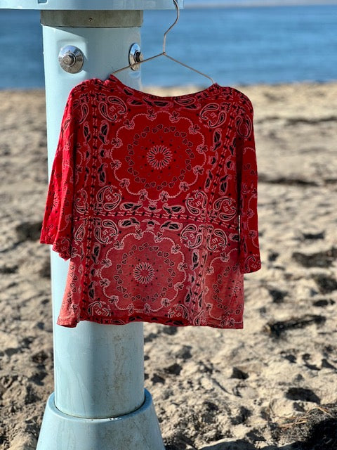 Tee-shirt Bandana rouge - One TEE