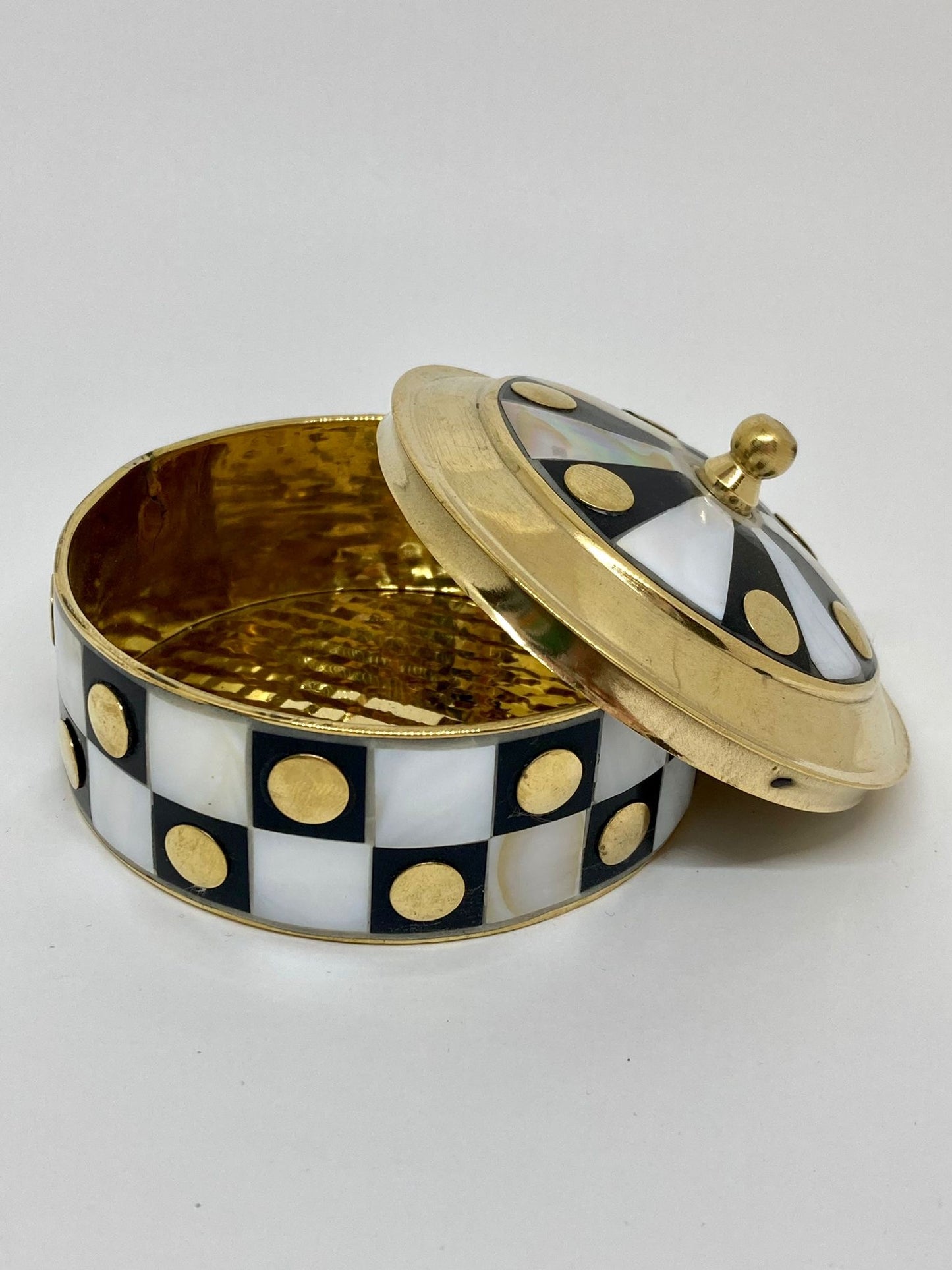 Petite boîte à bijoux en nacre - Maroc