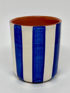 Bougie artisanale fleur d’oranger & épices - Tasse bleue