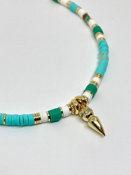 Collier Jaipur aqua - Hipanema