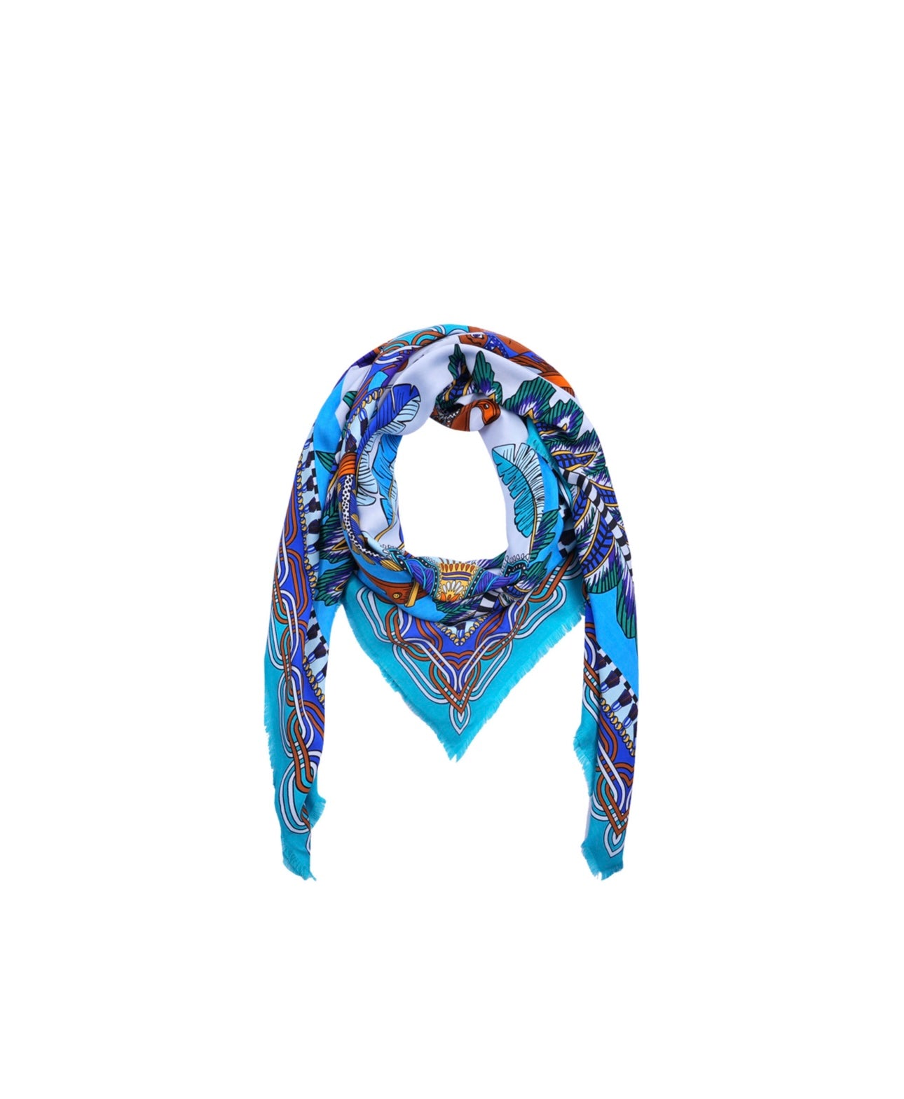 Étole Pony bleu - Wild