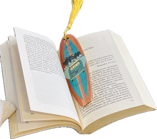 Marque page Surf - Cabane & Lagon