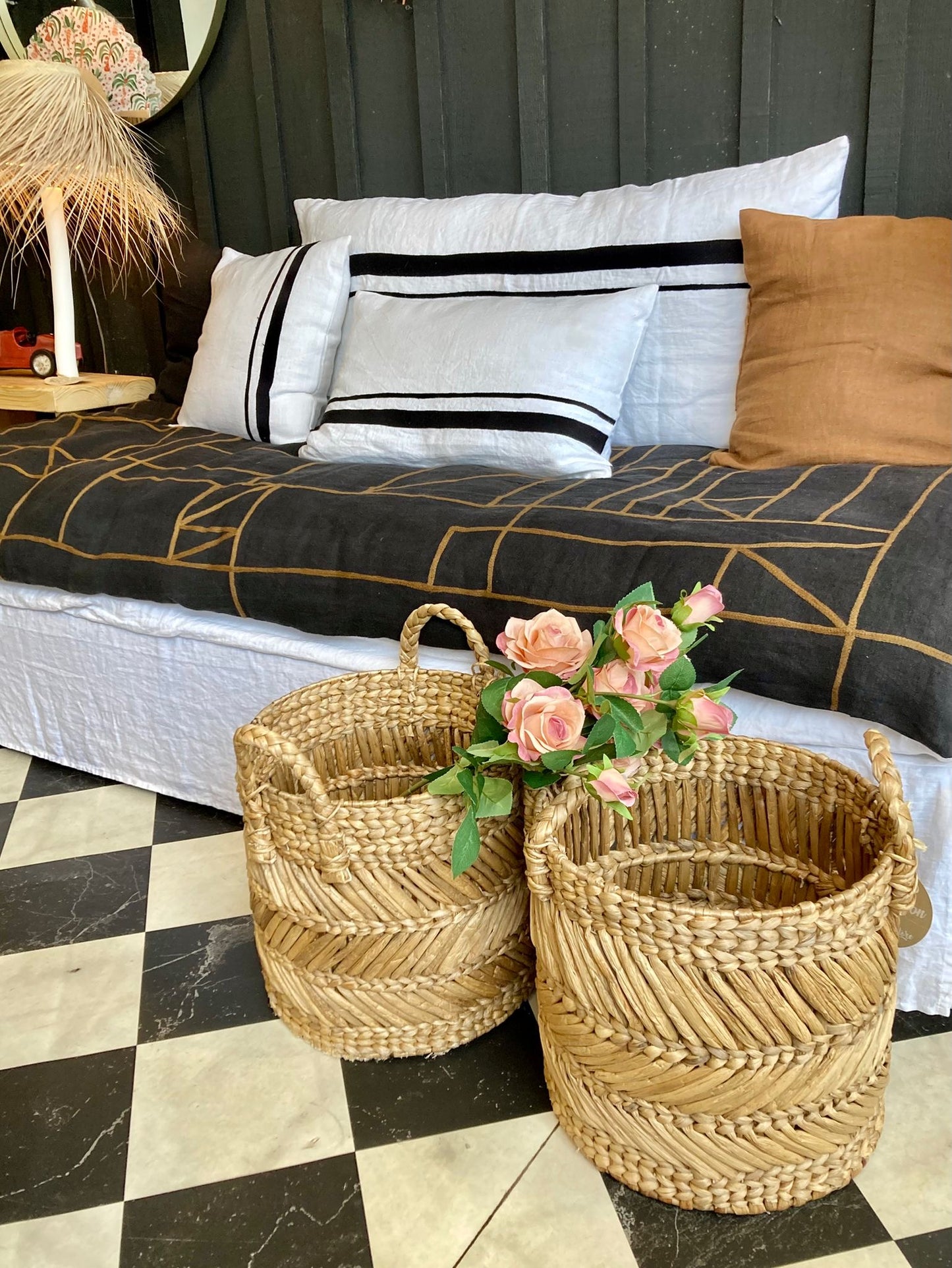 Panière en feuilles de bananier - Indonésie