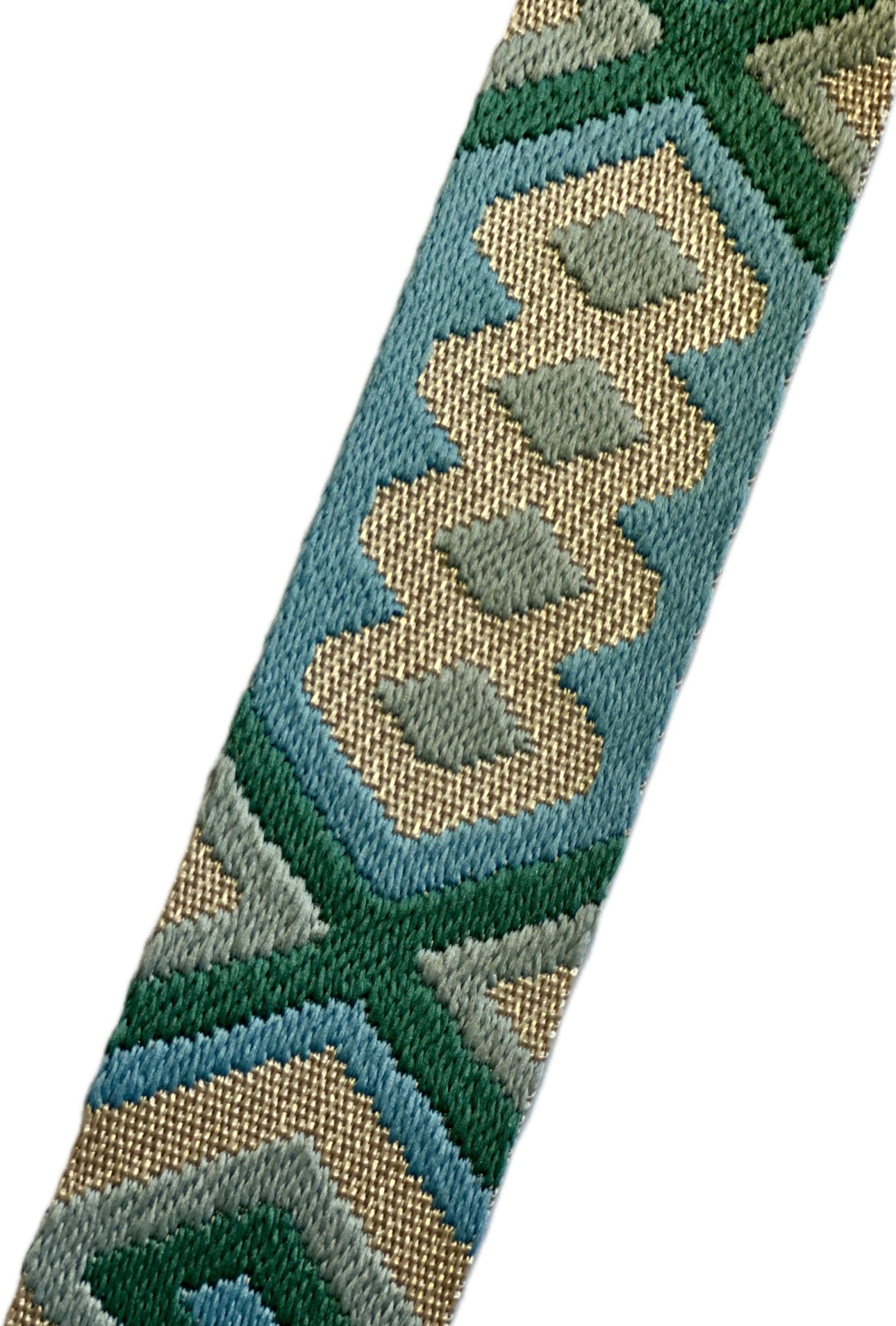 Sac Banane en cuir vert irisé